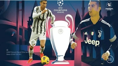 تنزيل ملف لعبة بيس 2021 موبايل بمود دوري ابطال اوروبا UEFA Champions League