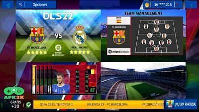 تحميل لعبة دريم ليج سوكر 2022 مود برشلونة Dream League Soccer 2022 mod barcalone للاندرويد